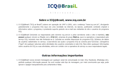 Desktop Screenshot of icq.com.br