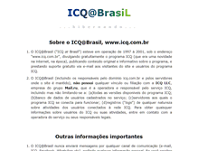 Tablet Screenshot of icq.com.br